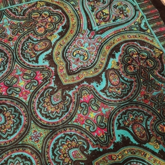 Challis by Berkshire Vtg Scarf - Picture 3 of 7